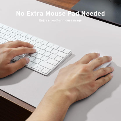 Aothia Leather Office Desk Pad Protector, Non-Slip PU Leather Desk Blotter, Waterproof Laptop Writing Mouse Pad for Office and Home, Black, 31.5" x 15.7" - Colors B