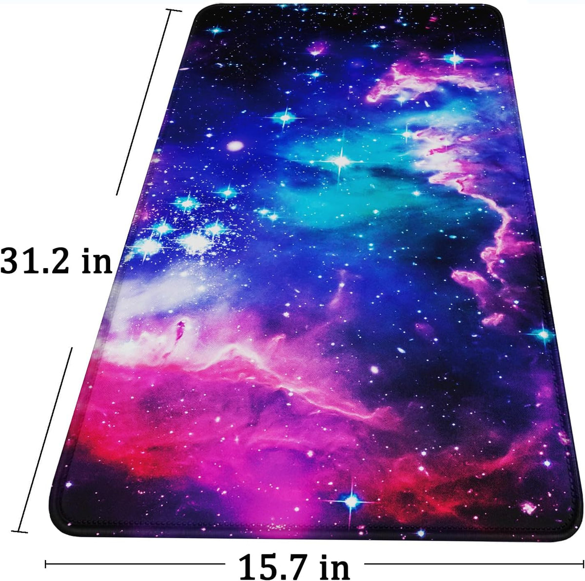 Large Extended Gaming Mouse Pad with Stitched Edges (31.5X15.7In) Mousepad