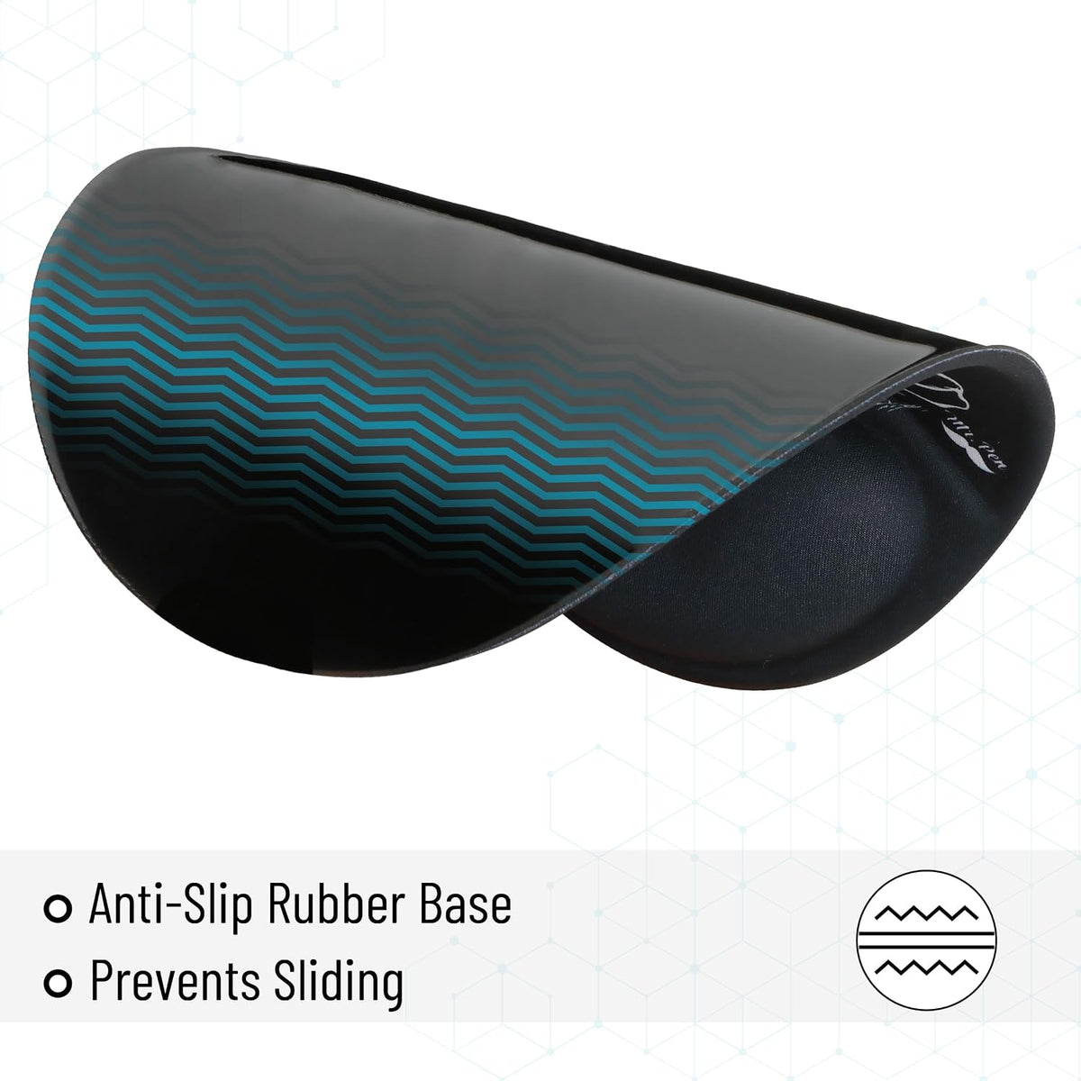 Ergonomic Mouse Pad with Wrist Rest