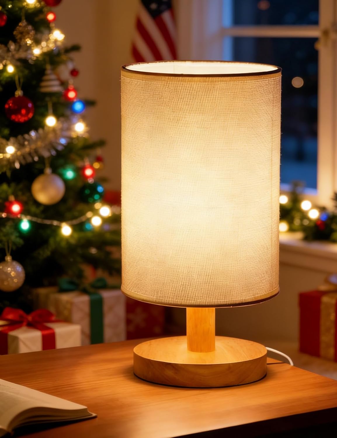 2-Pack Boho Small Table Lamp,Modern Cute Bedside Nightstand Light, Retro Mini Reading Desk Lamp for Bedroom Living Room Office Dorm Bookshelf Dresser Home Decor Restaurant Coffee Shop