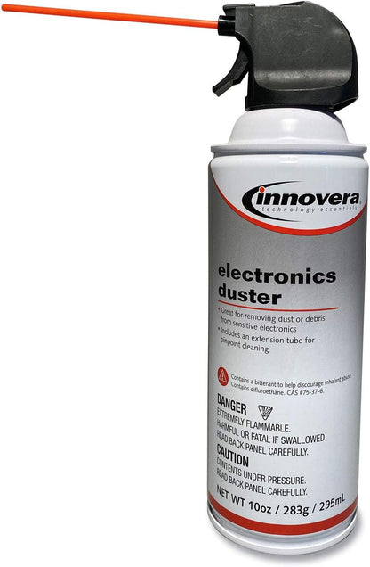 Innovera IVR10012 10 oz. Compressed Air Duster Cleaner (2/Pack)
