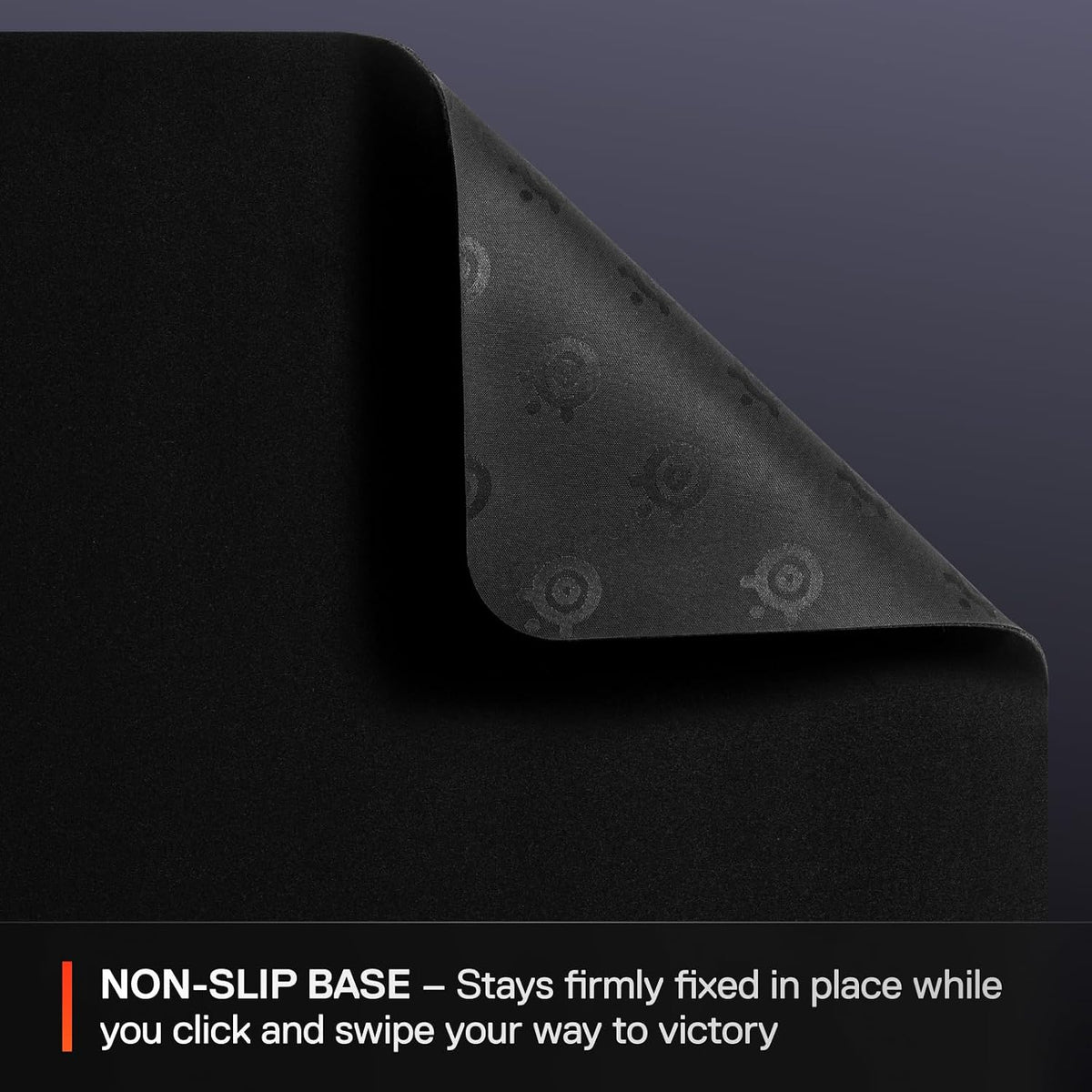 QcK Gaming Mouse Pad - XXL Cloth - Peak Tracking and Stability - Esports Mousepad - Never-Slip - Full Desk Coverage