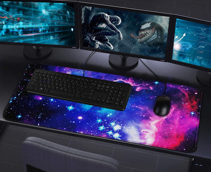 Large Extended Gaming Mouse Pad with Stitched Edges (31.5X15.7In) Mousepad