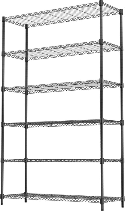 M MZG 450 lbs Steel Storage Shelving 3-Tier Utility Shelving Unit Steel Organizer Wire Rack for Home,Kitchen,Office (11.8" D x 17.7" W x 26.3" H) - Colors B