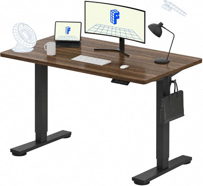 EN1 48"x24" One-Piece Standing Desk, White