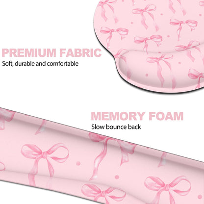 Ergonomic Mouse Pad with Wrist Rest and Keyboard Wrist Rest, Mousepad