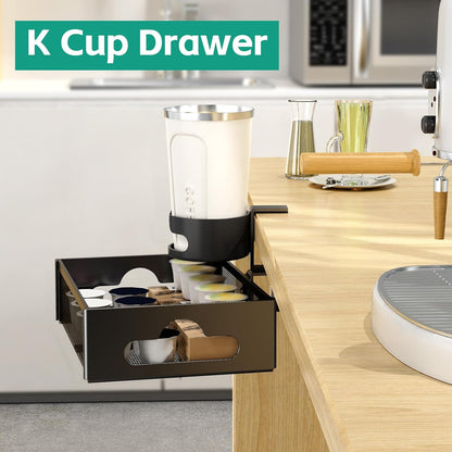 Desk Cup Holder with Drawer Organizer
