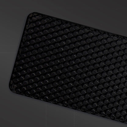 Wrist Rest - Full Sized - Cooling Gel - Memory Foam - Anti-Slip - Ergonomic - Keyboard Accessory, Black