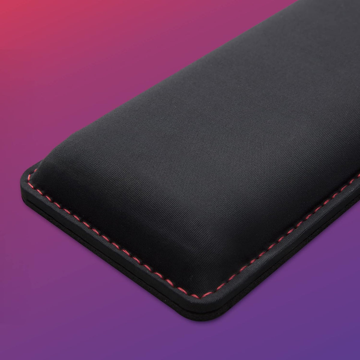 Wrist Rest - Full Sized - Cooling Gel - Memory Foam - Anti-Slip - Ergonomic - Keyboard Accessory, Black