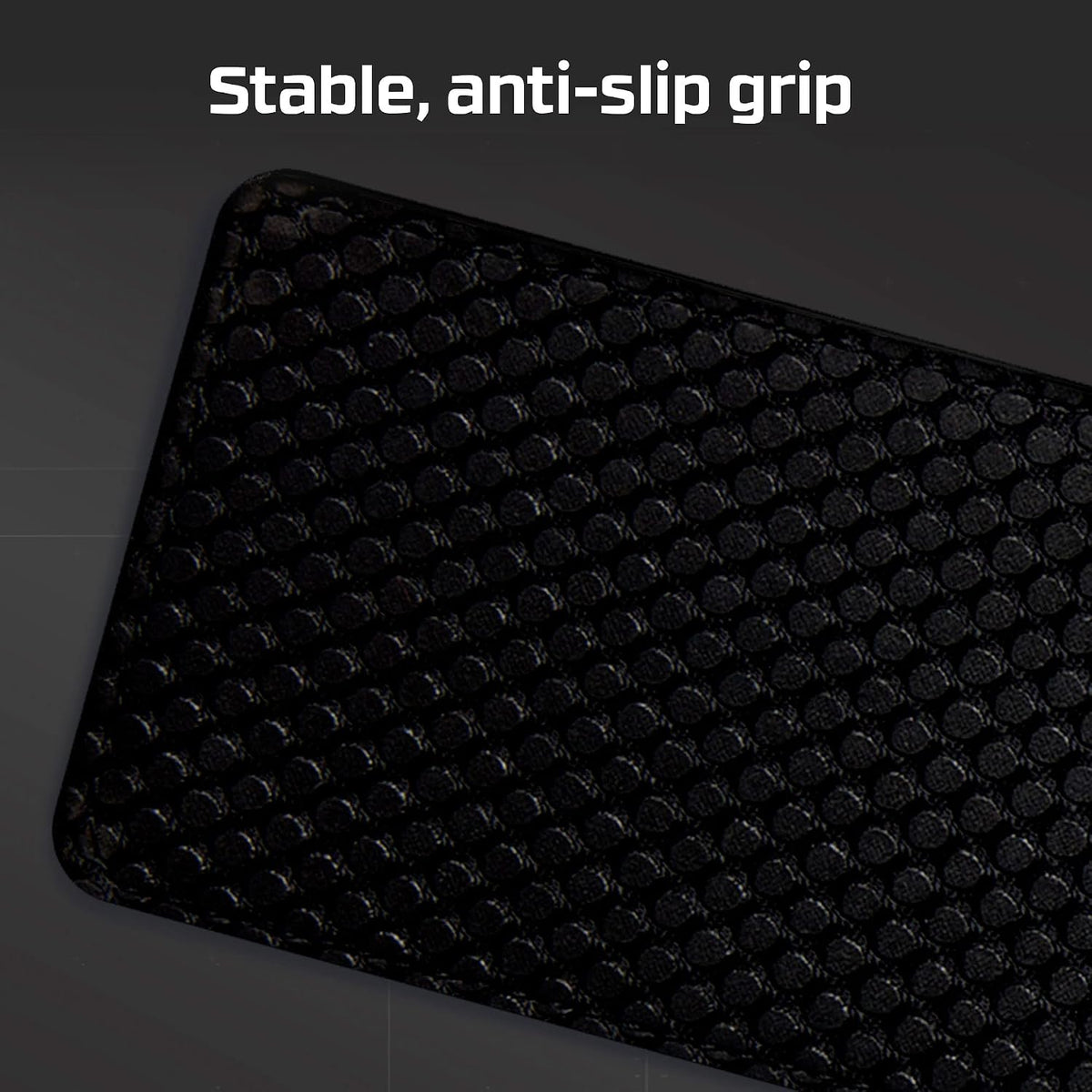 Wrist Rest - Full Sized - Cooling Gel - Memory Foam - Anti-Slip - Ergonomic - Keyboard Accessory, Black
