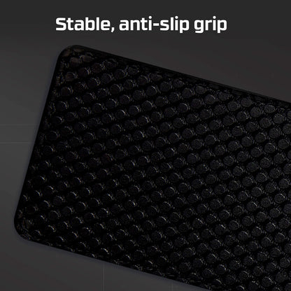 Wrist Rest - Full Sized - Cooling Gel - Memory Foam - Anti-Slip - Ergonomic - Keyboard Accessory, Black