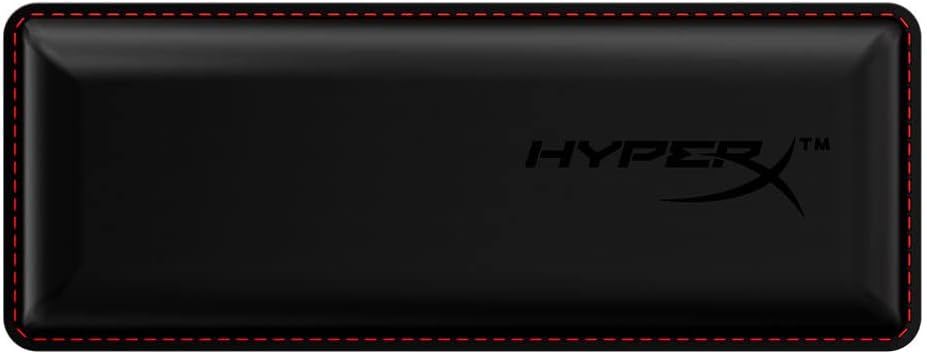 Wrist Rest - Full Sized - Cooling Gel - Memory Foam - Anti-Slip - Ergonomic - Keyboard Accessory, Black
