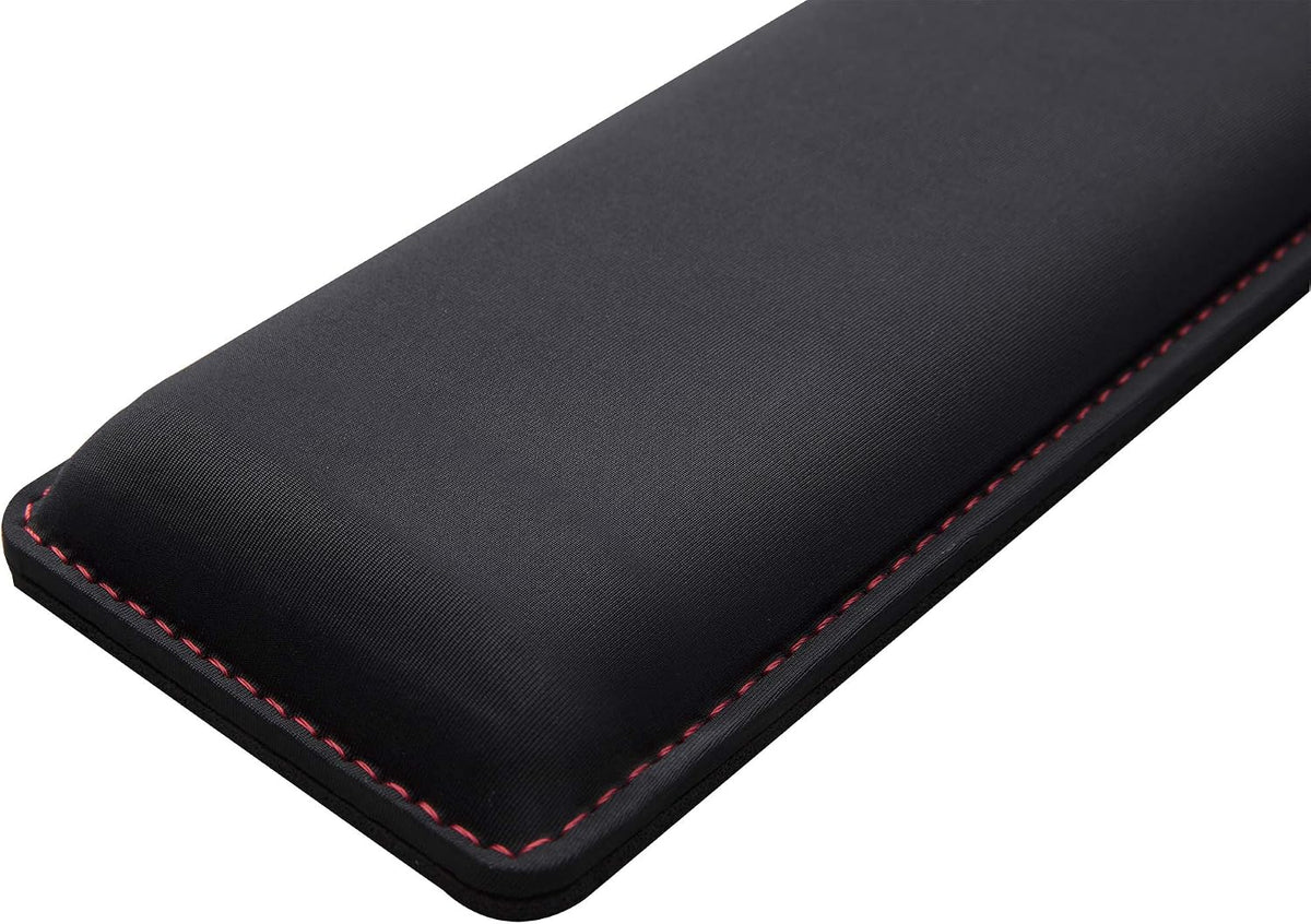 Wrist Rest - Full Sized - Cooling Gel - Memory Foam - Anti-Slip - Ergonomic - Keyboard Accessory, Black