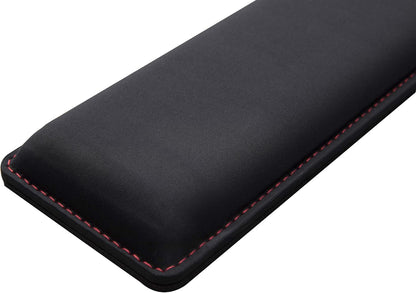 Wrist Rest - Full Sized - Cooling Gel - Memory Foam - Anti-Slip - Ergonomic - Keyboard Accessory, Black