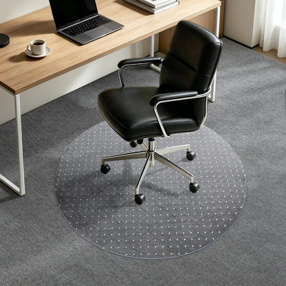 Office Chair Mat for Carpet, 30" x 48", Clear