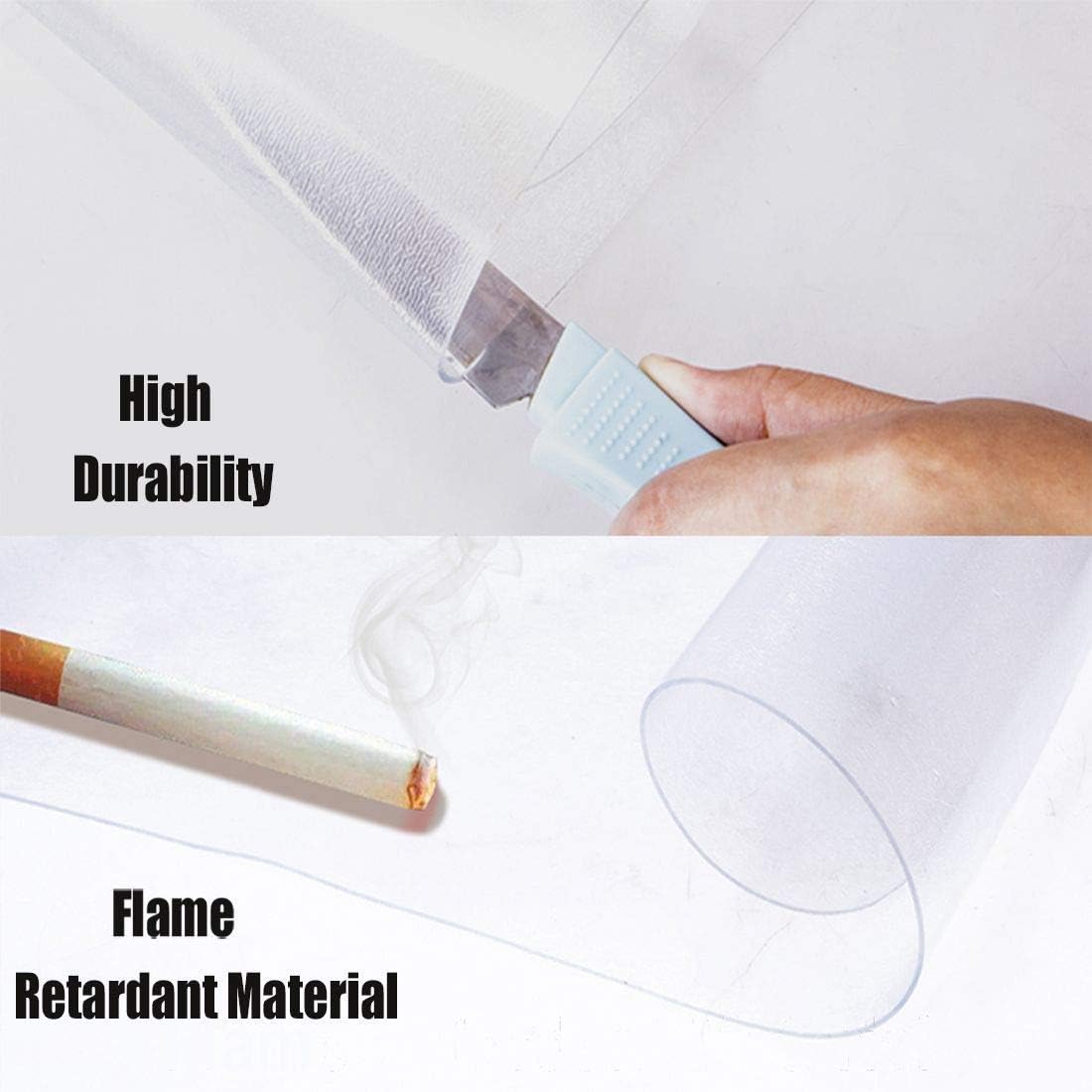Office Chair Mat for Carpet, 30" x 48", Clear