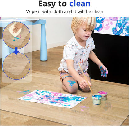 Office Chair Mat for Carpet, 30" x 48", Clear