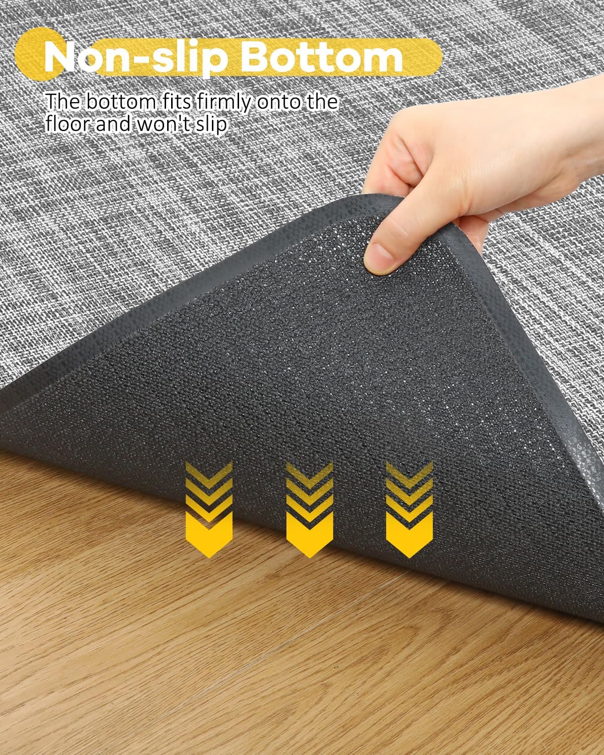 Office Chair Mat for Carpet, 30" x 48", Clear