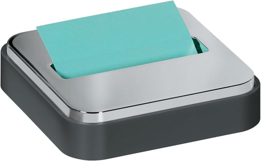 Note Dispenser, Black Base, 1 Dispenser, 1 Pad, 45 Sheets/Pad