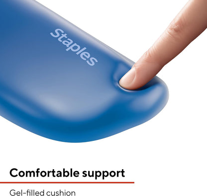 TECH Gel Keyboard Wrist Rest, Non-Slip, Blue Crystal