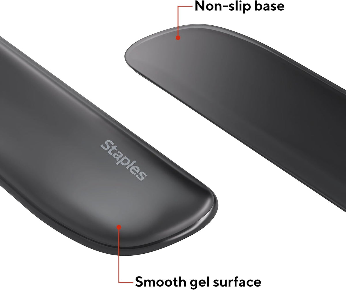 TECH Gel Keyboard Wrist Rest, Non-Slip, Blue Crystal