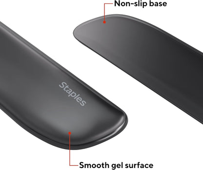 TECH Gel Keyboard Wrist Rest, Non-Slip, Blue Crystal