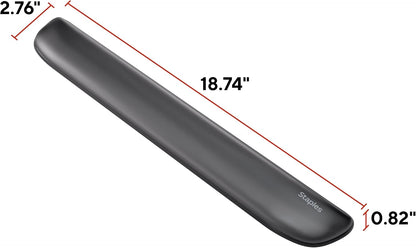 TECH Gel Keyboard Wrist Rest, Non-Slip, Blue Crystal