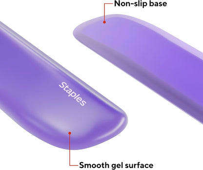 TECH Gel Keyboard Wrist Rest, Non-Slip, Blue Crystal