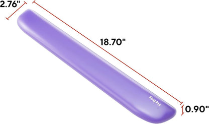 TECH Gel Keyboard Wrist Rest, Non-Slip, Blue Crystal
