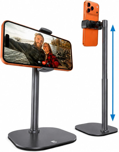 COOPER ChatStand Sturdy Cell Phone Holder, iPhone Stand for Desk, Recording