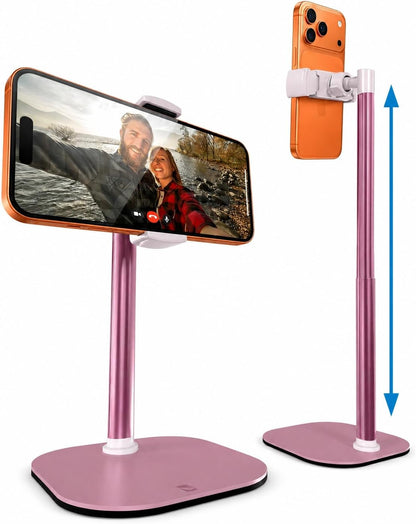 COOPER ChatStand Sturdy Cell Phone Holder, iPhone Stand for Desk, Recording