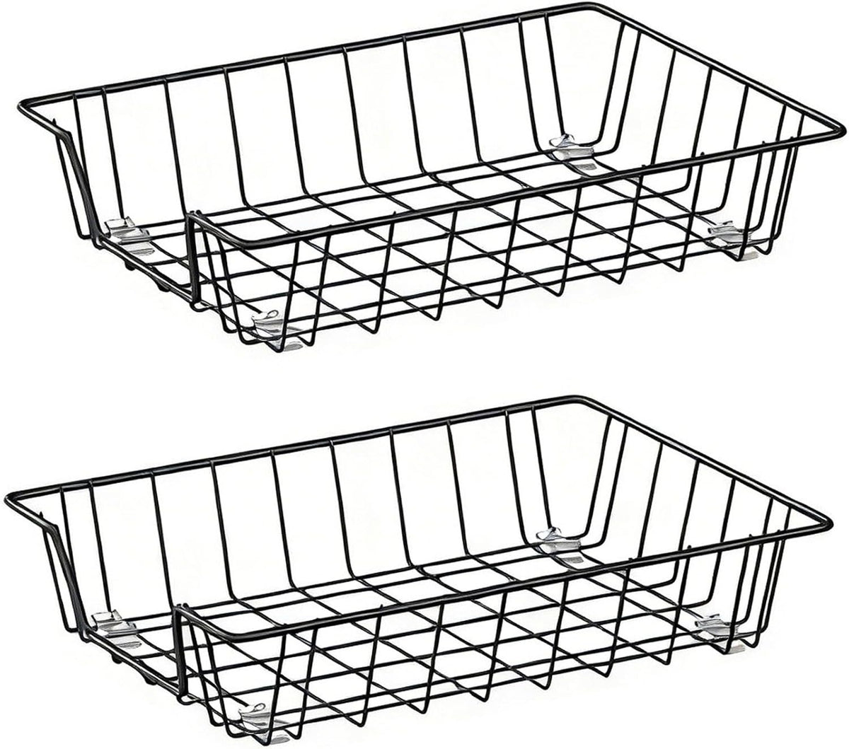 A4 Letter Magazine Desk File Storage Tray Organizer Bin (3 Pack)