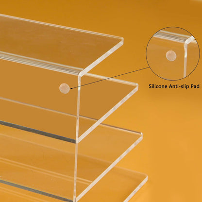 Acrylic File Holder, File Sorter Desk File Organizer Desktop Rack