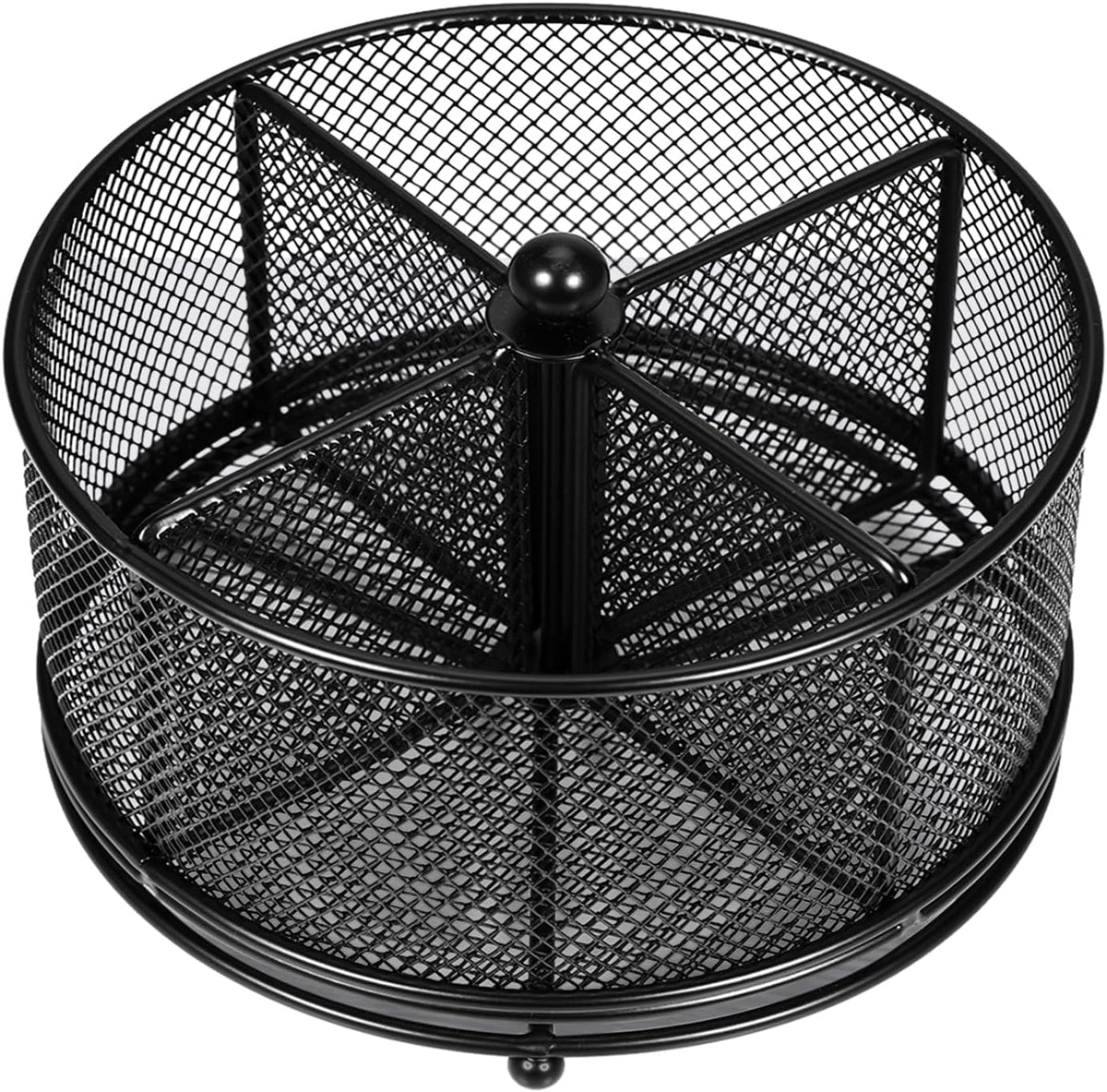 Pen Holder for Desk,360° Rotating Mesh Desk Organizer
