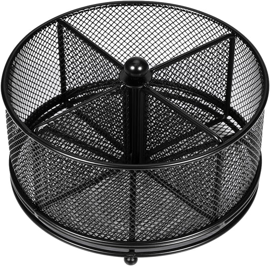 Pen Holder for Desk,360° Rotating Mesh Desk Organizer