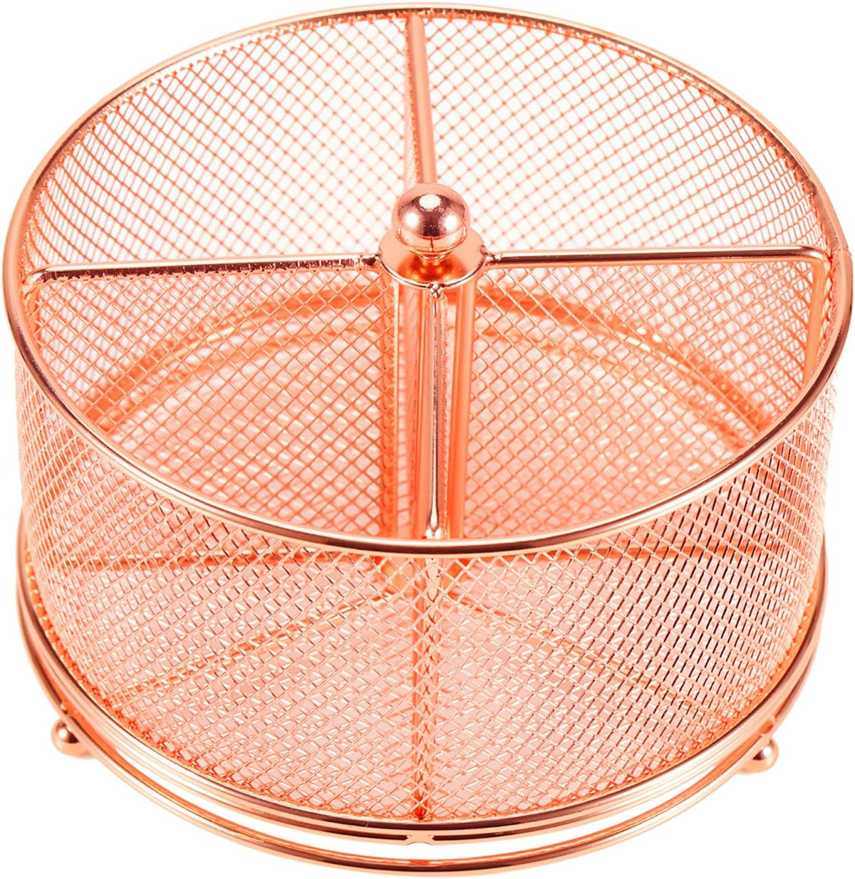 Pen Holder for Desk,360° Rotating Mesh Desk Organizer