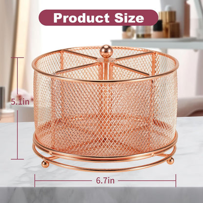 Pen Holder for Desk,360° Rotating Mesh Desk Organizer