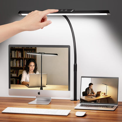 LED Desk Lamp with Clamp for Office Home