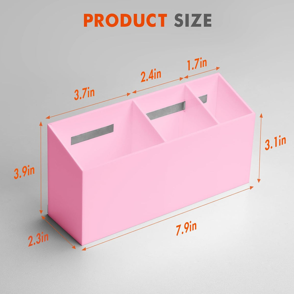 Magnetic Dry Erase Marker Holder for Whiteboard, Fridge, Classroom