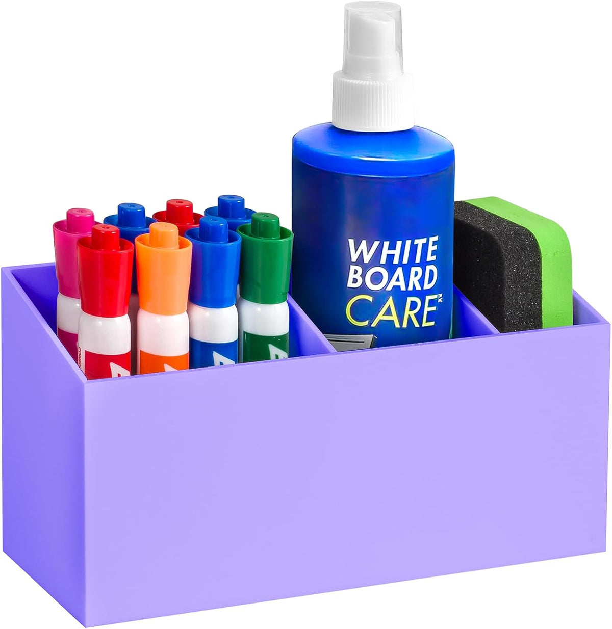 Magnetic Dry Erase Marker Holder for Whiteboard, Fridge, Classroom
