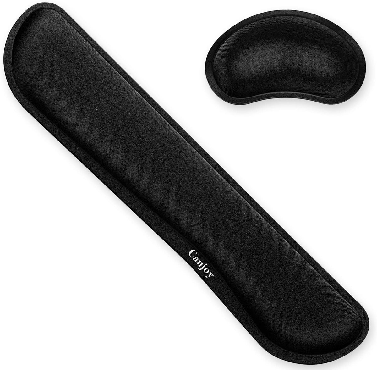 Mouse Wrist Rest, 2 Pack Wrist Rest for Mouse Memory Foam Wrist Pad