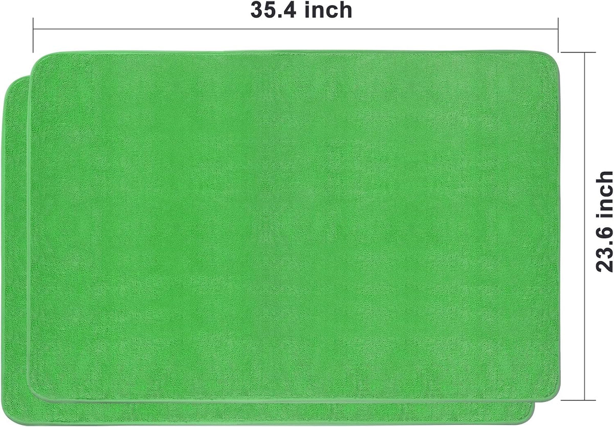18 Pack Microfiber Cleaning Cloth, Kitchen Towels for Dish Drying Washing, Absorbent Streak Free Lint Free Rags for Cleaning, Reusable and Washable Towels - 10" x 10"