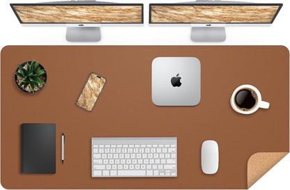 Large Desk Mat, 47" x 17", Black