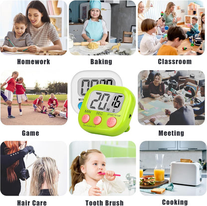 ZILLEEN Classroom Timer for Kids Teachers 2 Pack Digital Timers