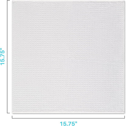 18 Pack Microfiber Cleaning Cloth, Kitchen Towels for Dish Drying Washing, Absorbent Streak Free Lint Free Rags for Cleaning, Reusable and Washable Towels - 10" x 10"