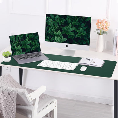 Large Desk Mat, 47" x 17", Black