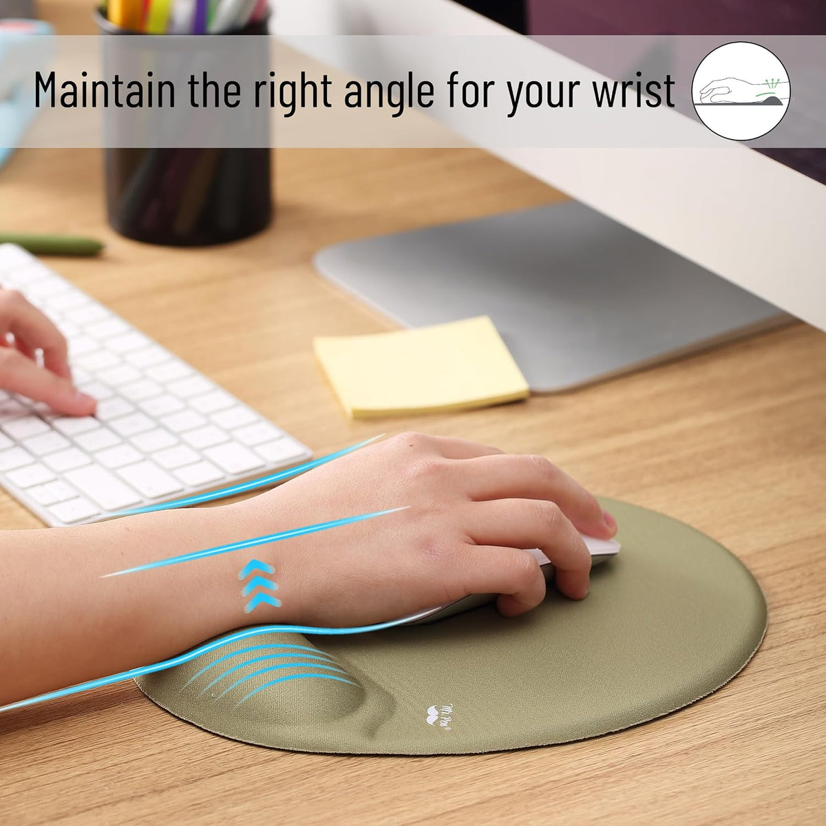 Ergonomic Mouse Pad with Wrist Rest