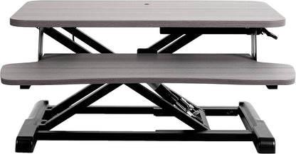 Black 32 in Standing Desk Converter, DESK-V000K
