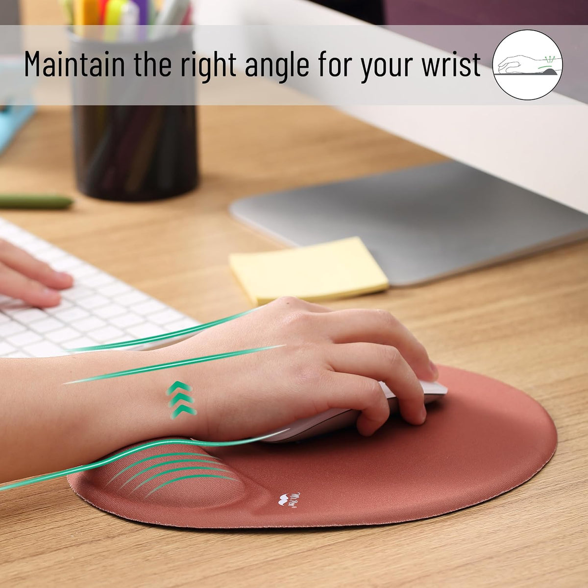Ergonomic Mouse Pad with Wrist Rest