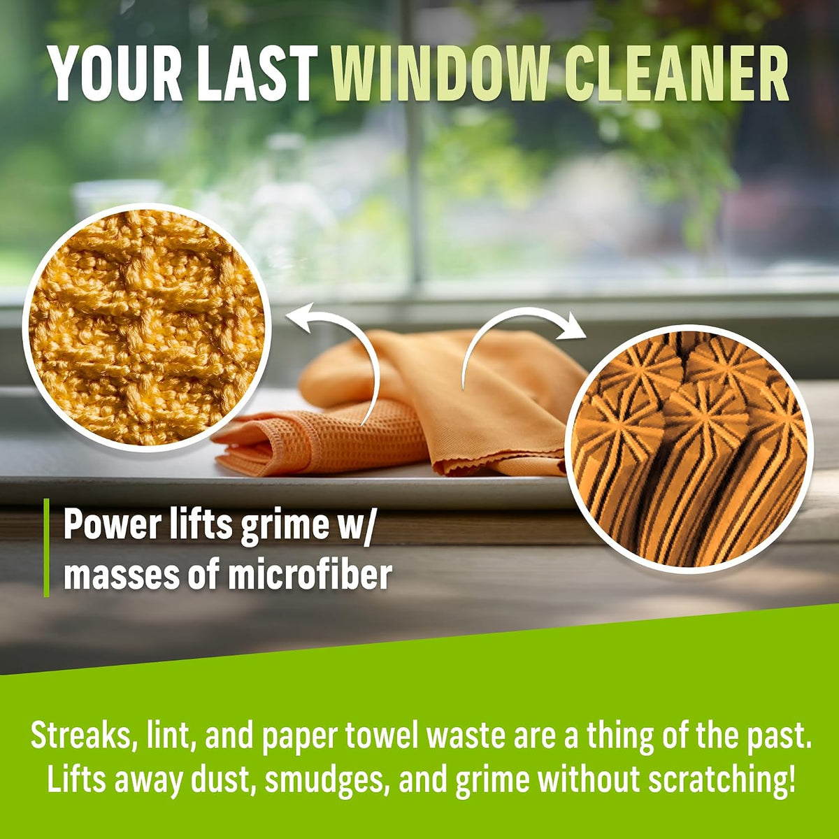 Window and Glass Cleaner Kit, Just Add Water - 1 Kit